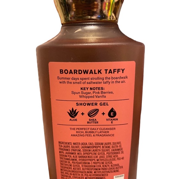 BOARDWALK TAFFY 2 PC SET SHOWER GEL & BODY CREAM VERY RARE - Picture 4 of 4